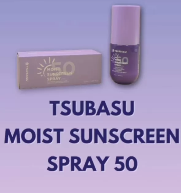 Moist Suncreen Spray 50 (2 botol @100ml)